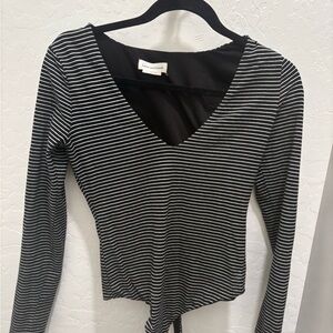 Lovers and friends bodysuit striped medium